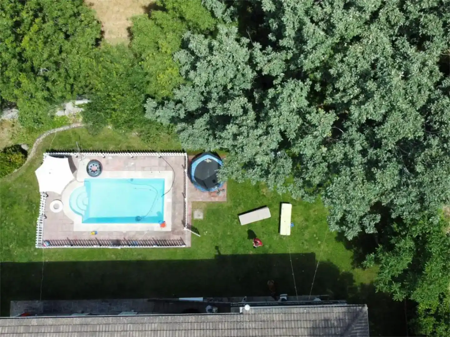 Piscina de Casa o xalet en venda en El Escorial amb Jardí privat, Traster i Piscina