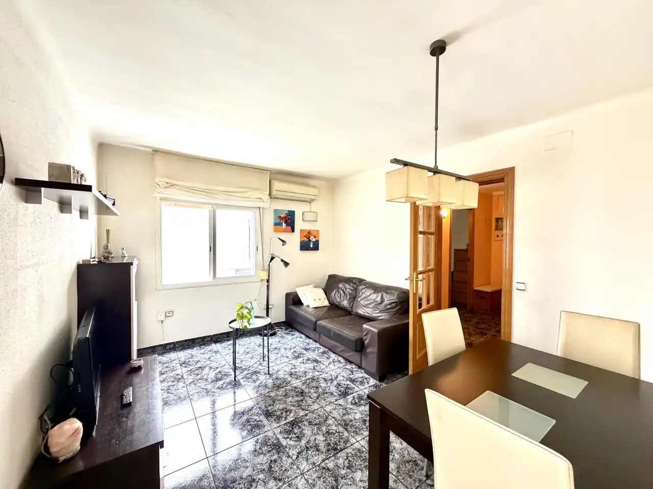 Living room of Flat for sale in Barcelona  with Air Conditioner