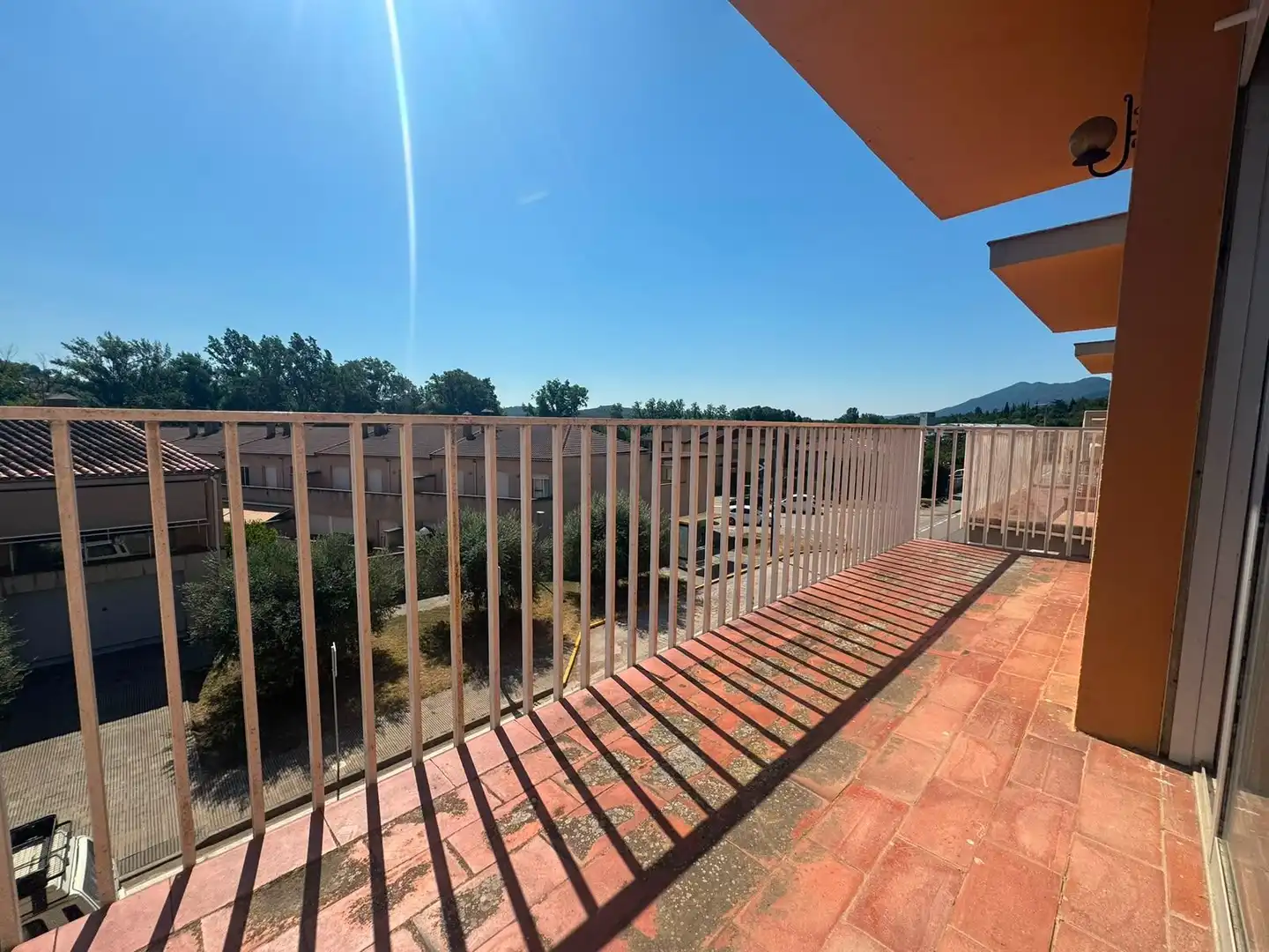 Balcony of Flat for sale in Amer