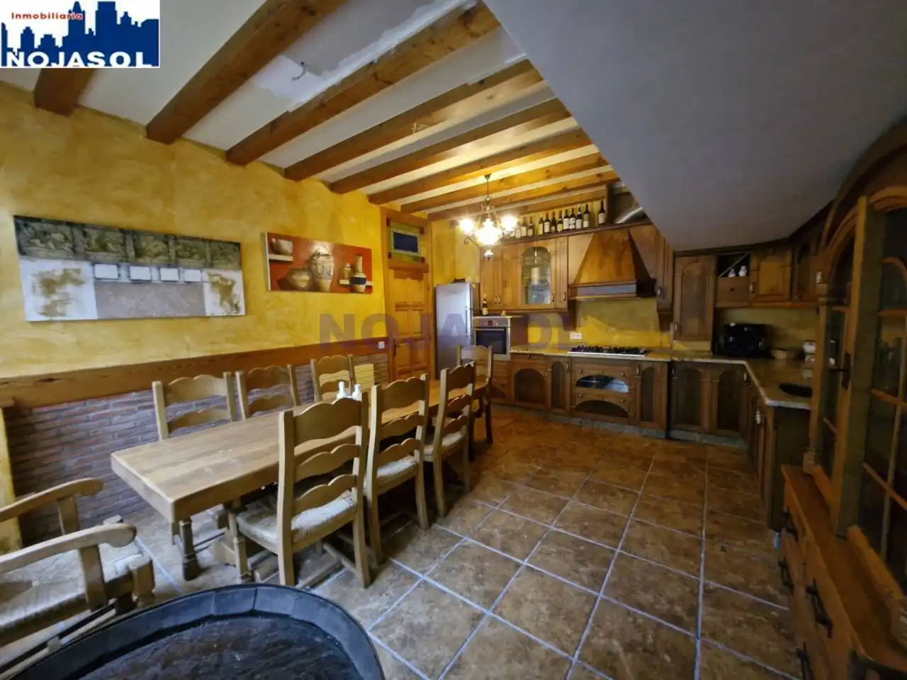 Cocina de Casa o chalet en venta en Noja con Aire acondicionado, Calefacción y Jardín privado