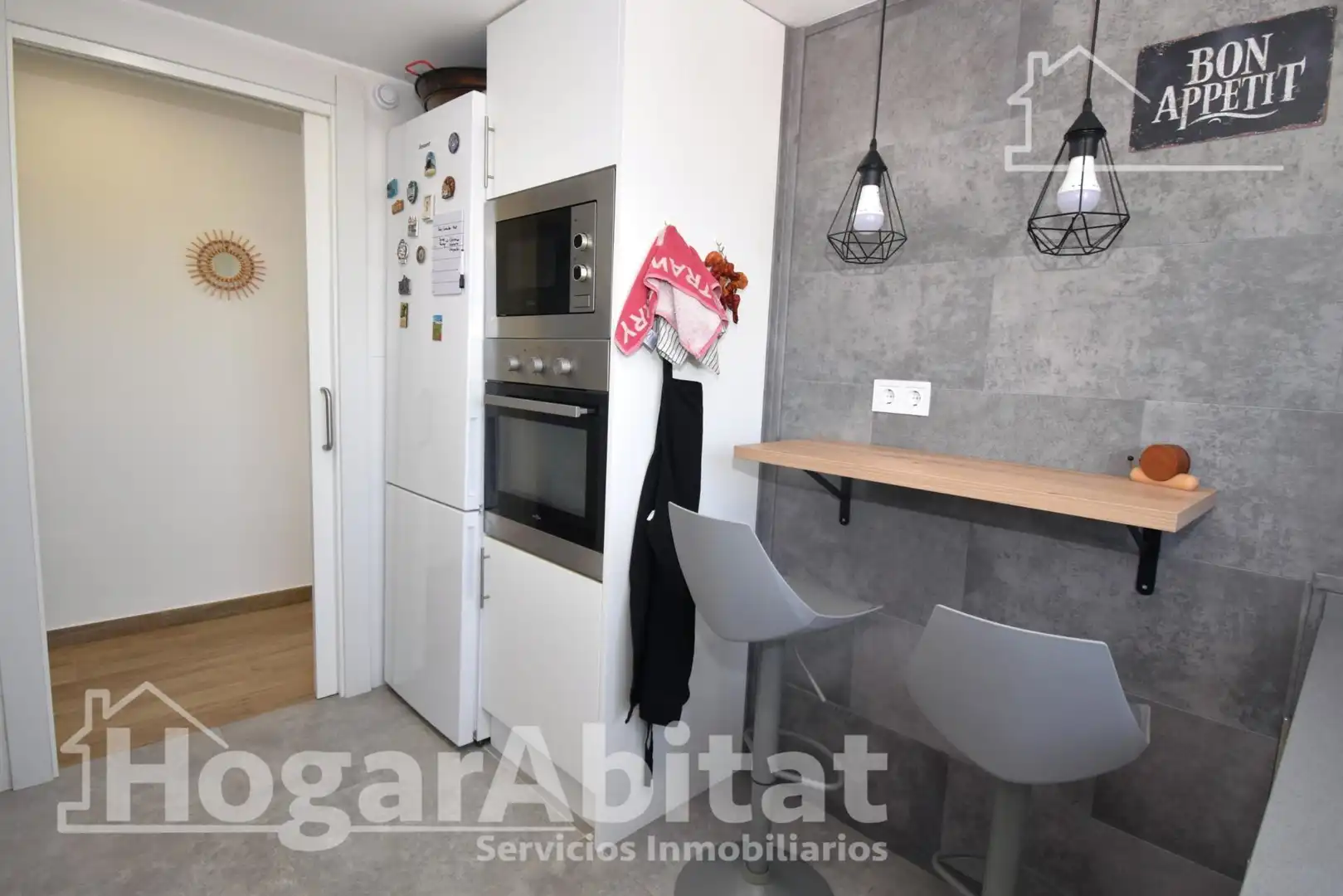 Kitchen of Flat for sale in Sueca  with Heating, Terrace and Balcony