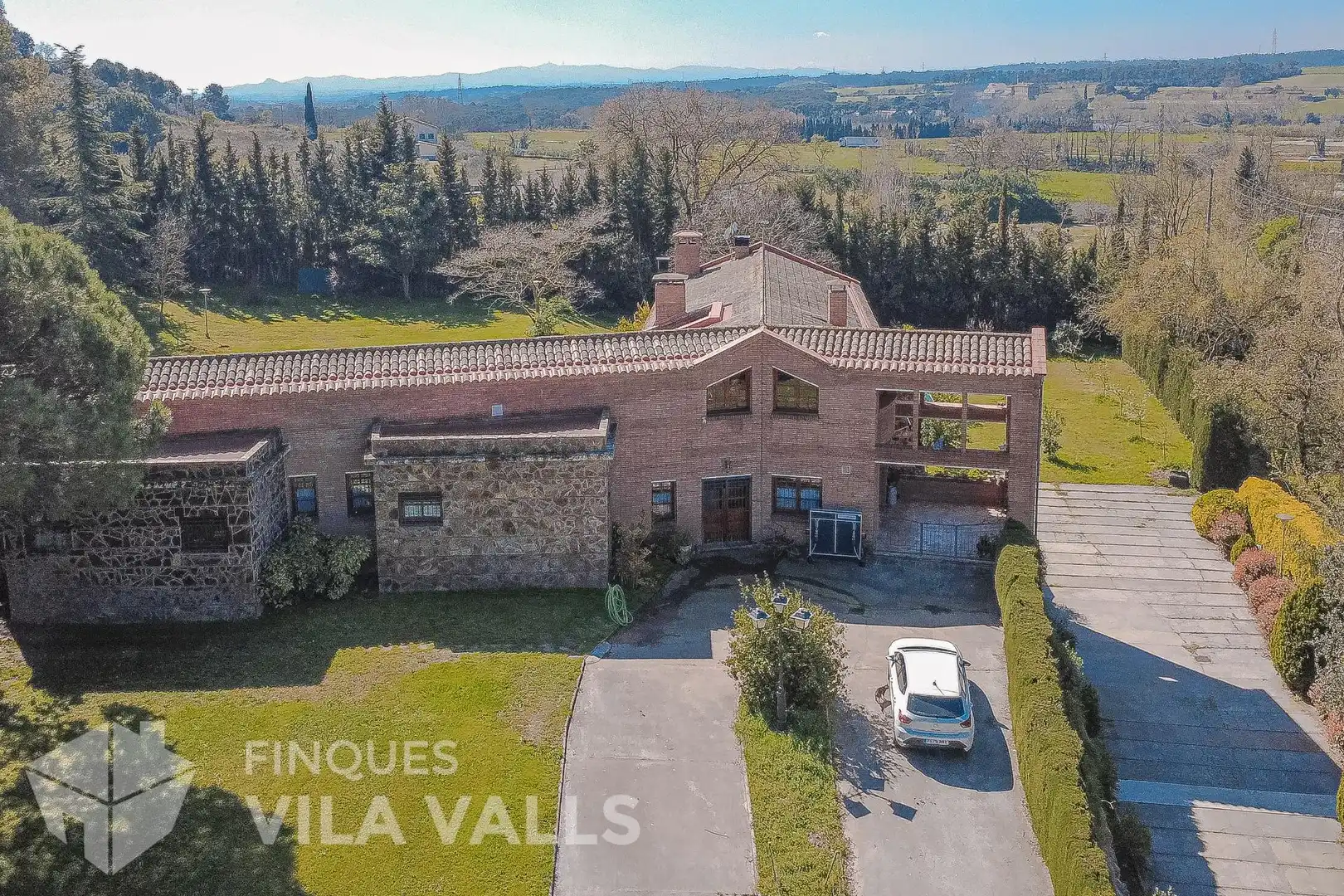 Vista exterior de Casa o chalet en venta en Caldes de Montbui con Aire acondicionado, Jardín privado y Terraza
