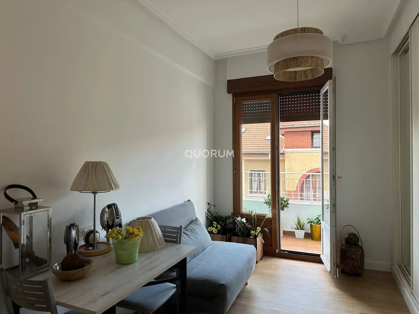 Sala de estar de Piso en venta en Getxo  con Calefacción, Terraza y Amueblado