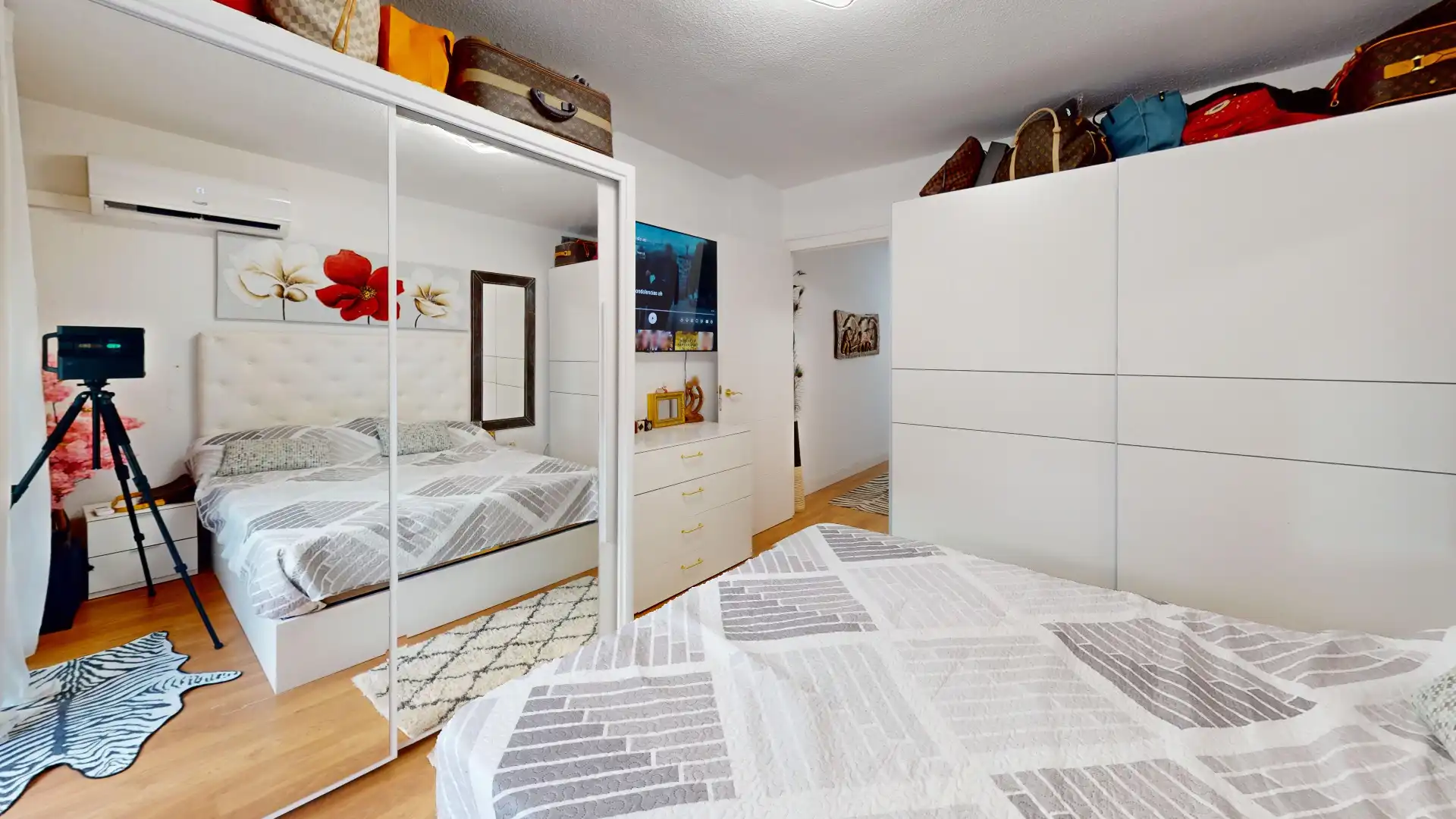 Bedroom of Flat for sale in Alicante / Alacant  with Air Conditioner, Private garden and Terrace