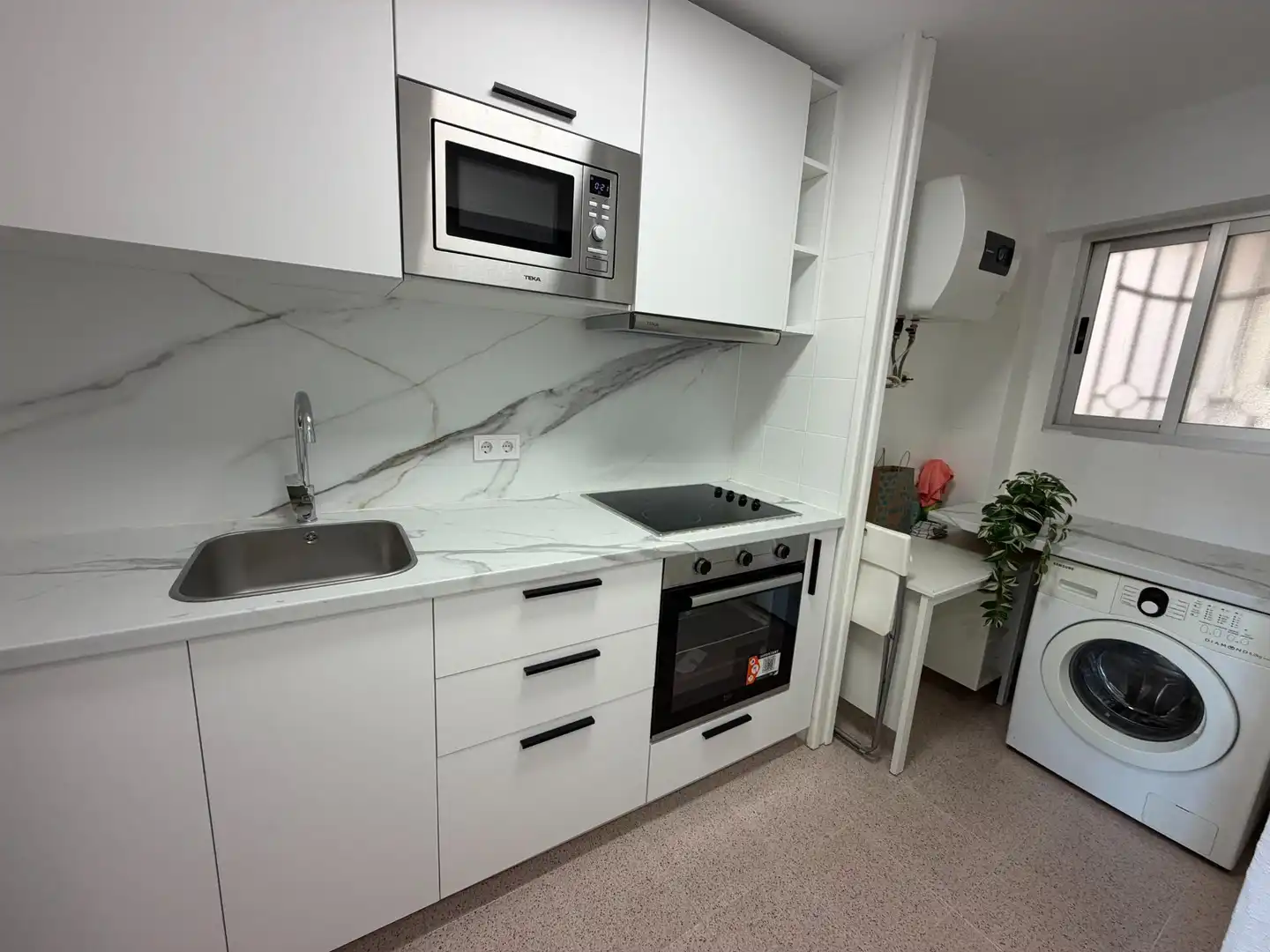 Kitchen of Apartments for rent in Santa Pola  with Air Conditioner, Heating and Terrace