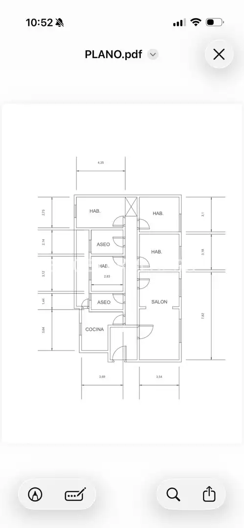 Piso en venta en Barrio de Salamanca