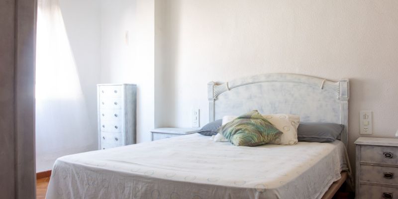 Bedroom of Flat for sale in Bellreguard  with Air Conditioner and Furnished