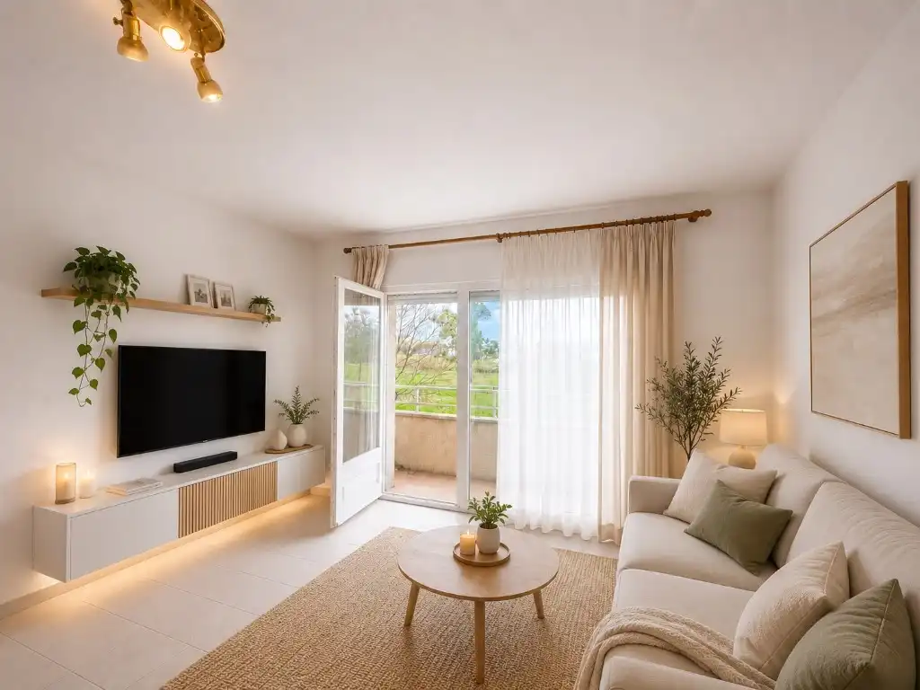 Sala d'estar de Apartament en venda en Roses