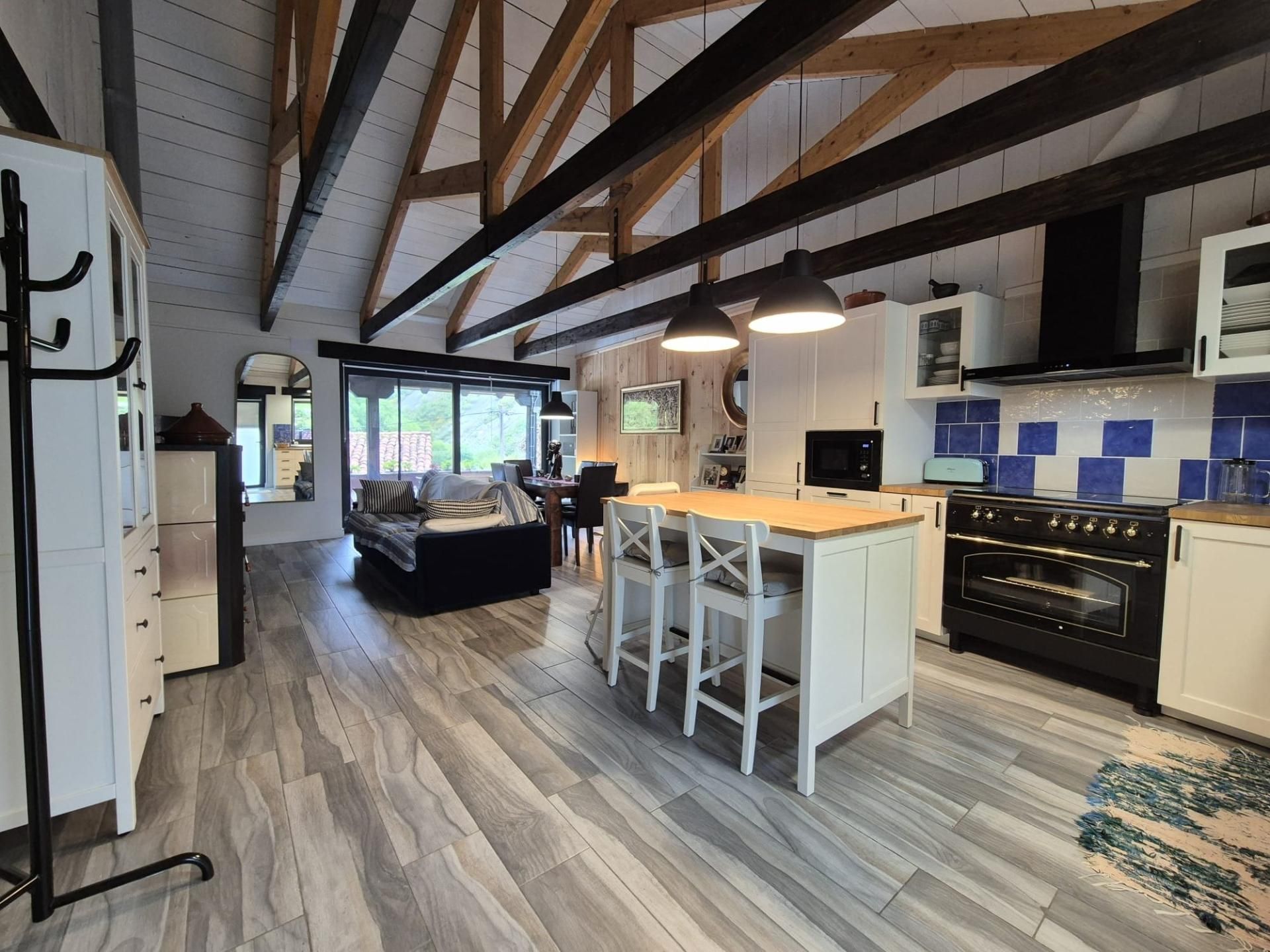 Kitchen of Country house for sale in Posada de Valdeón  with Heating and Balcony