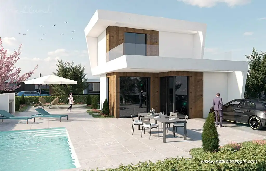 Chalet con piscina en venta en Campo de Murcia