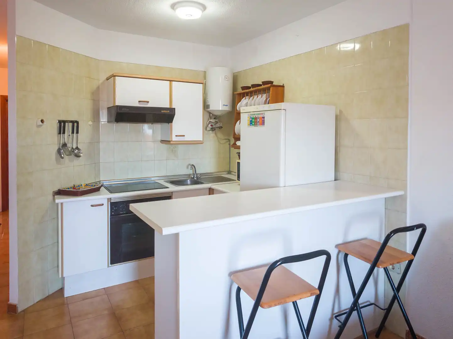 Küche von Wohnungen zum Verkauf in Santiago del Teide mit Terrasse, Möbliert und Gemeinschaftspool