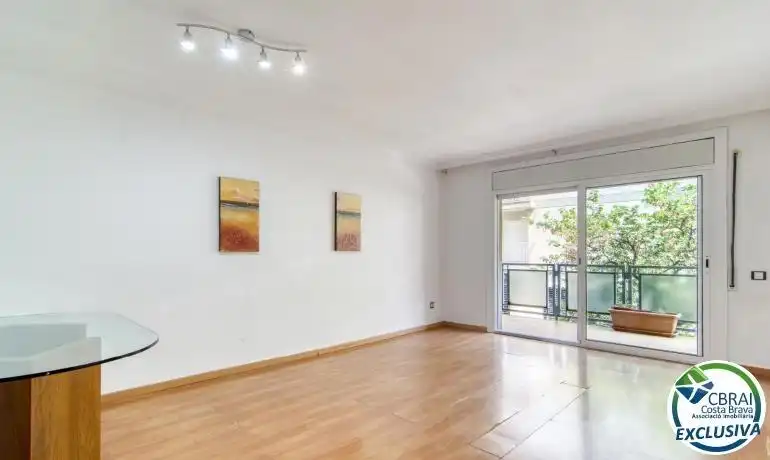 Living room of Apartments for sale in Roses  with Air Conditioner, Heating and Parquet flooring