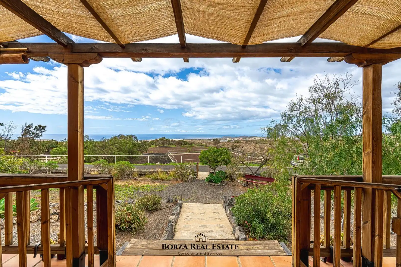 Jardín de Finca rústica de alquiler en Granadilla de Abona con Aire acondicionado, Jardín privado y Terraza