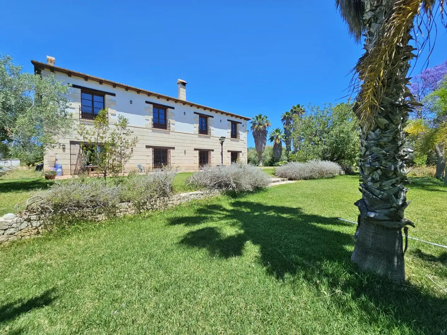 Vista exterior de Casa o xalet en venda en Elche / Elx amb Aire condicionat, Calefacció i Jardí privat