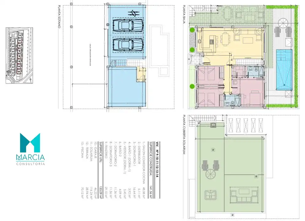 Villa mit Pool zum Verkauf in Nueva Torrevieja - Aguas Nuevas, imagen 6
