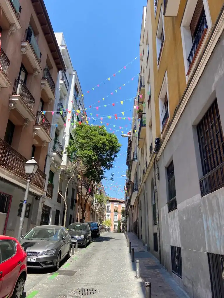 Vista exterior de Apartament de lloguer en Madrid amb Calefacció, Moblat i Forn