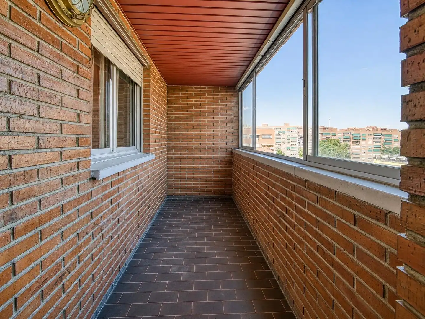 Balcony of Flat for sale in Madrid  with Air Conditioner, Heating and Terrace