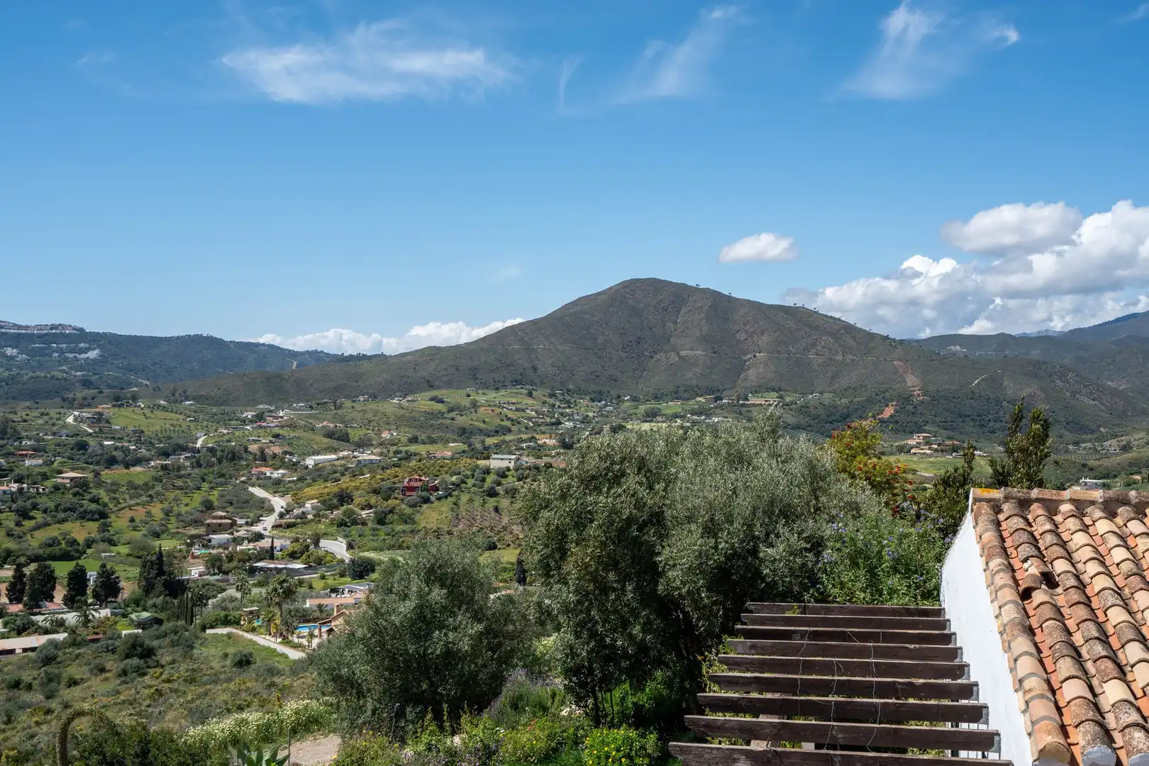 Vista exterior de Finca rústica en venta en Mijas con Terraza