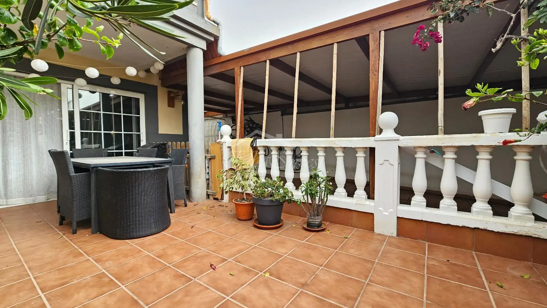 Terrassa de Casa adosada en venda en Granadilla de Abona amb Terrassa, Piscina i Moblat