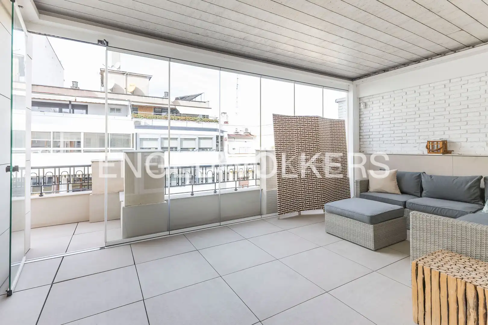 Terraza de Ático de alquiler en Madrid con Aire acondicionado, Calefacción y Terraza