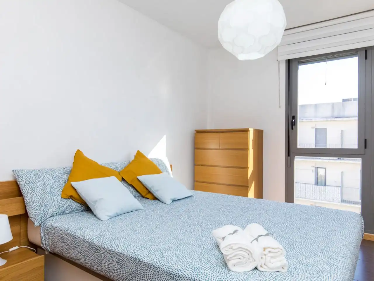 Bedroom of Flat for rent in Zuera  with Air Conditioner, Heating and Terrace