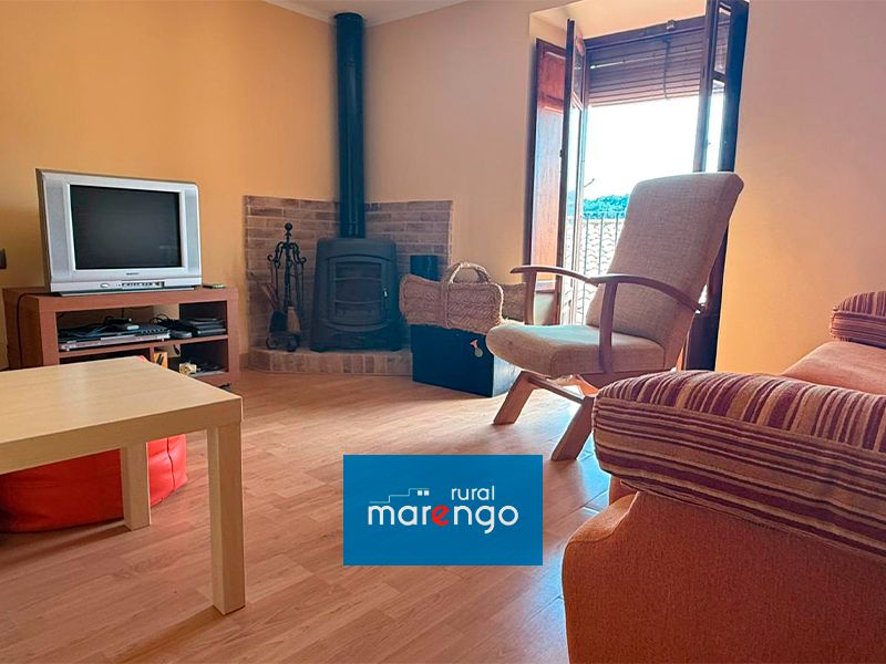 Living room of Single-family semi-detached for sale in Villafranca del Cid / Vilafranca  with Furnished, Oven and Washing machine