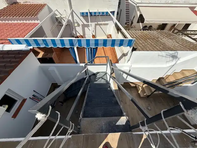 Balcony of Detached homes for sale in Punta Umbría  with Air Conditioner, Heating and Terrace