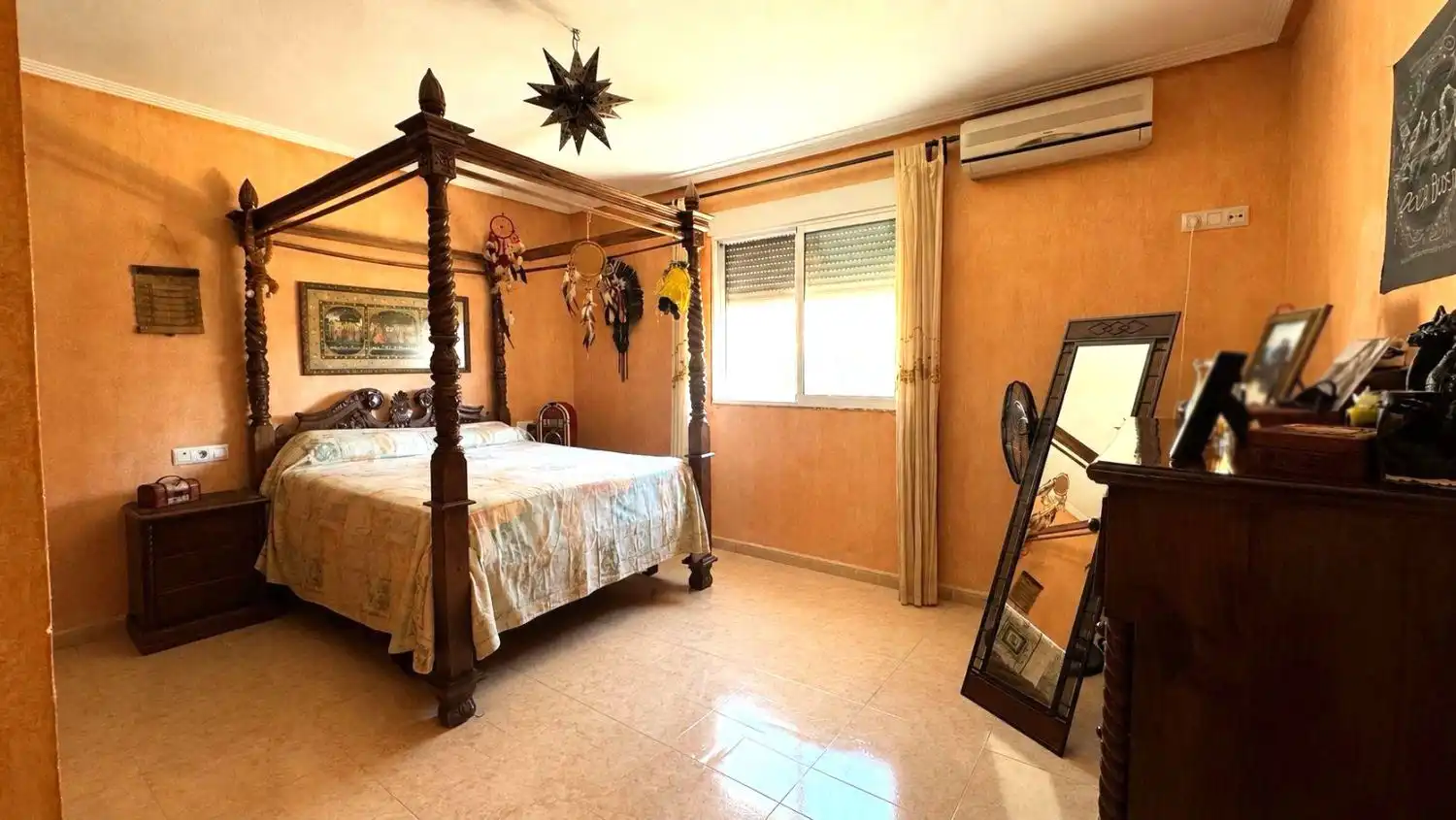 Bedroom of Houses for sale in Orihuela  with Air Conditioner, Private garden and Storage room