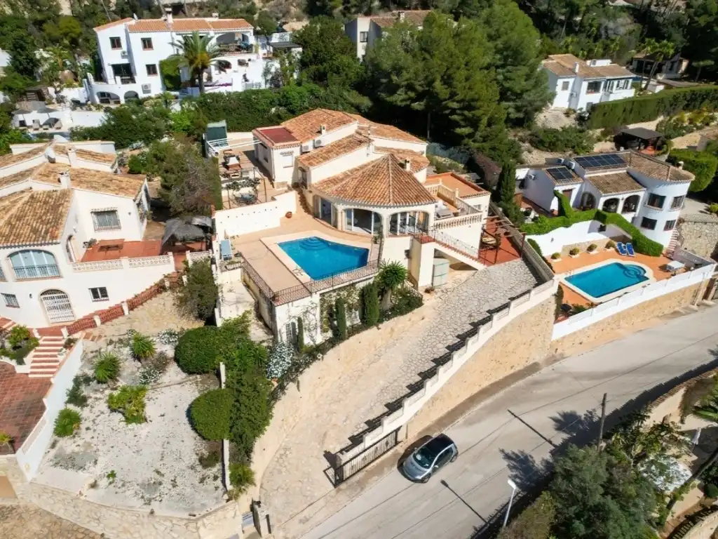 Exterior view of Houses for sale in Jávea / Xàbia  with Air Conditioner