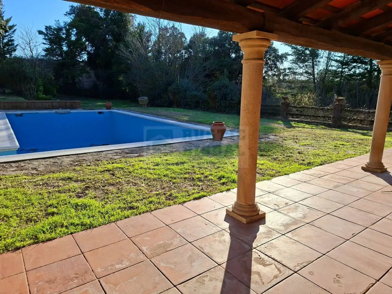 Piscina de Finca rústica en venta en Sant Joan de Mollet con Calefacción, Jardín privado y Terraza