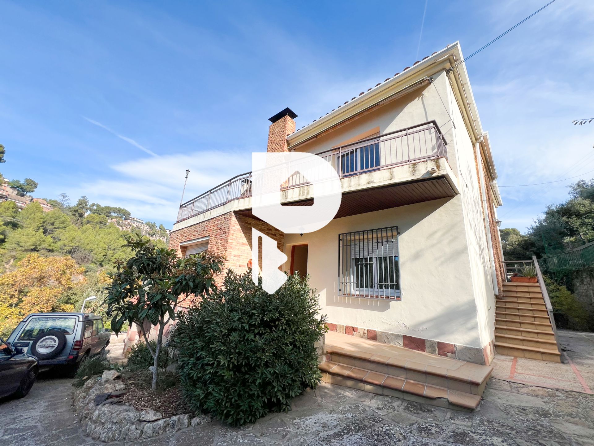 Vista exterior de Casa o chalet en venta en Cervelló con Aire acondicionado, Calefacción y Jardín privado