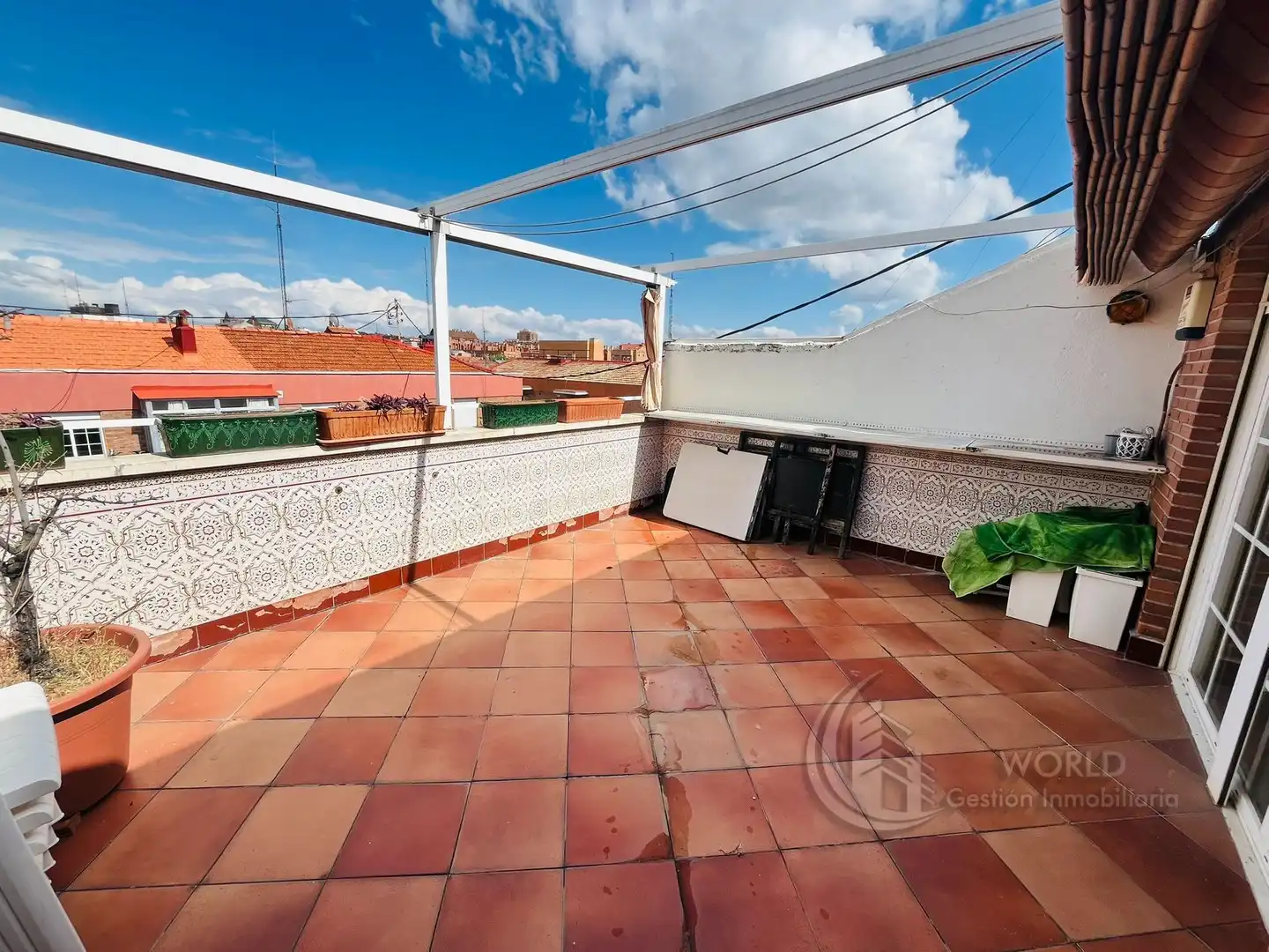 Terrace of Attic for rent in Madrid  with Air Conditioner, Heating and Terrace