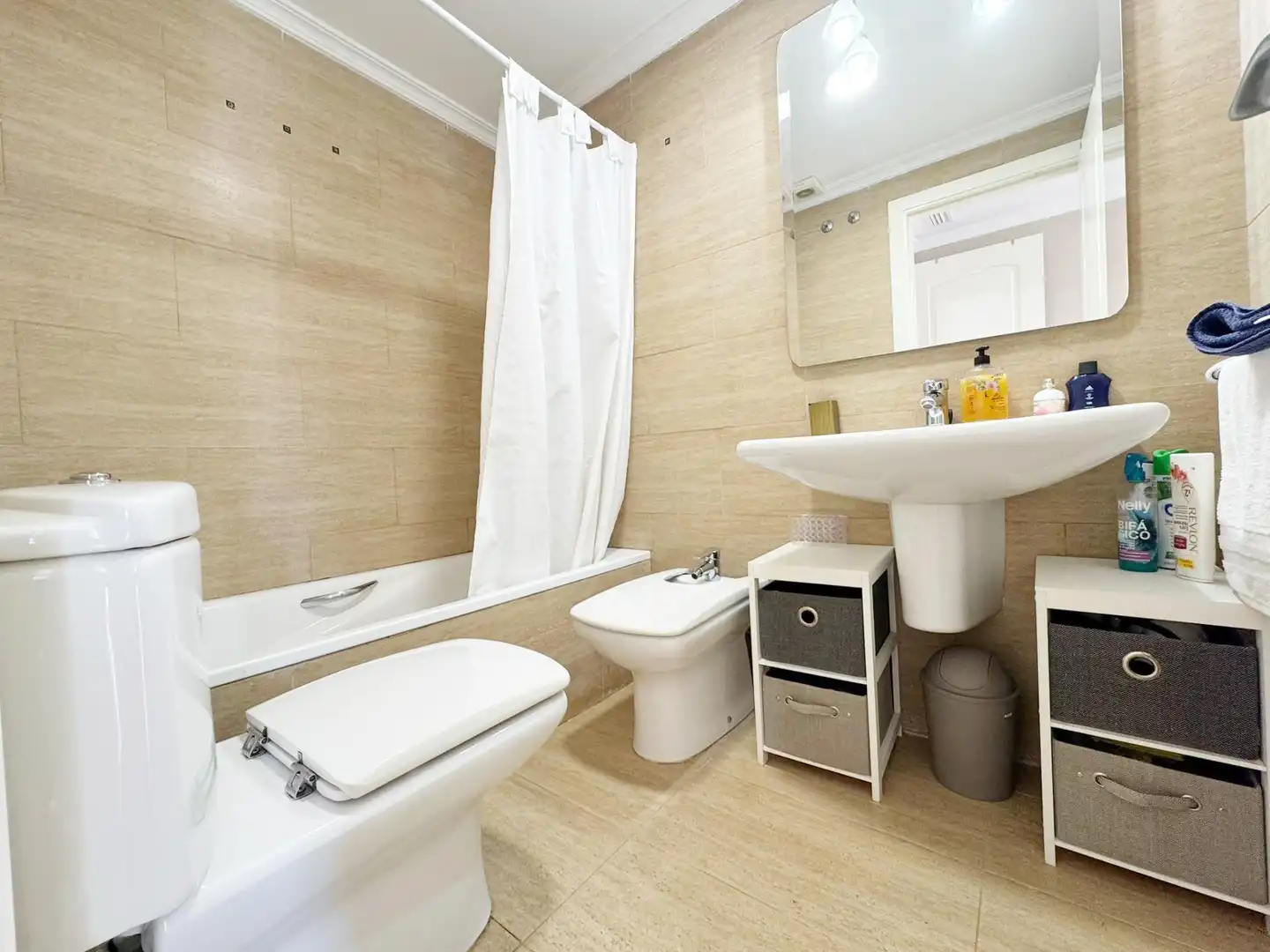 Baño de Apartamento en venta en Dénia con Aire acondicionado, Calefacción y Jardín privado
