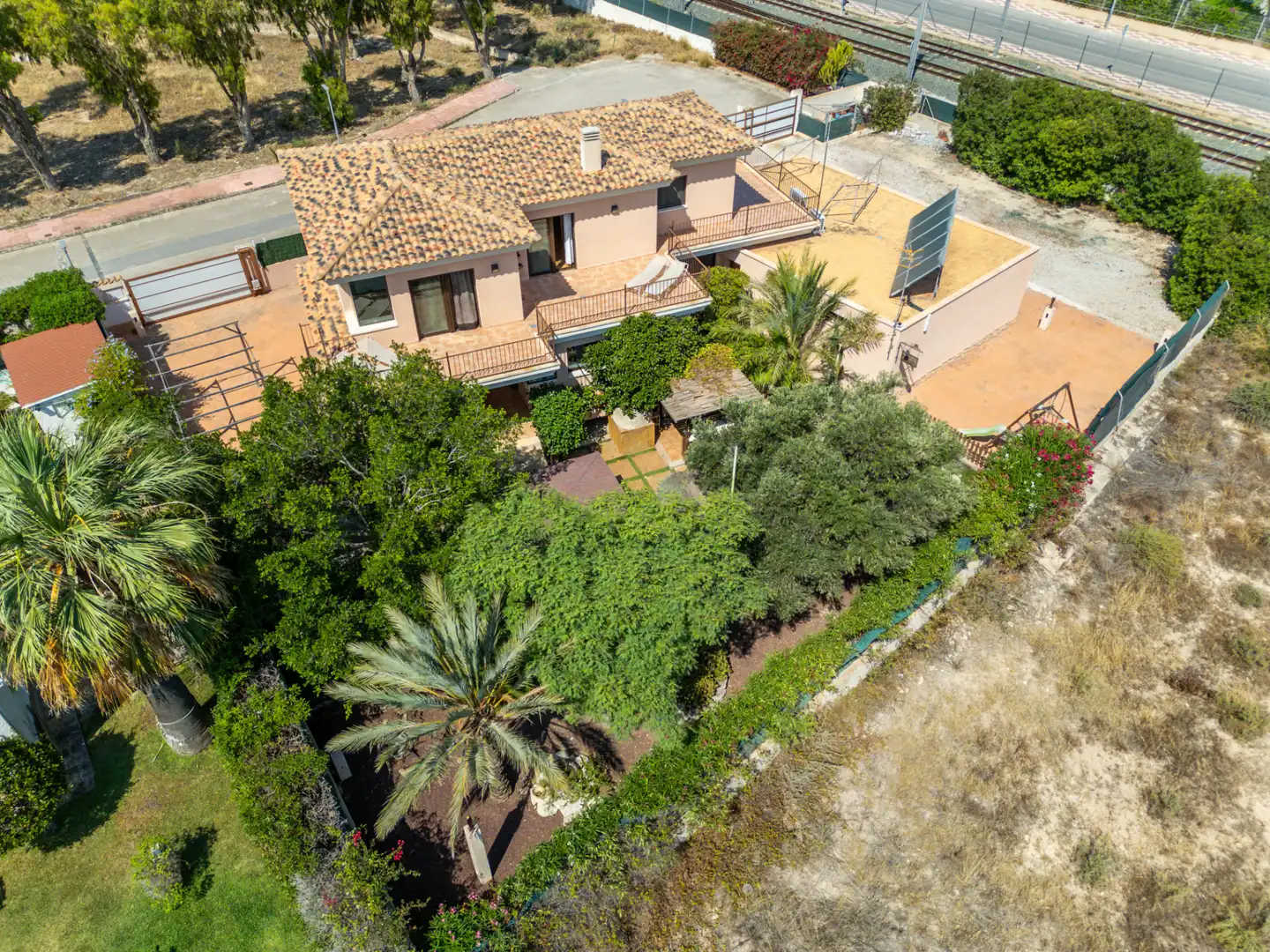 Exterior view of Houses for sale in El Campello  with Air Conditioner, Heating and Private garden