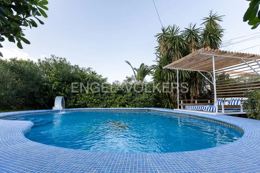 Swimming pool of Houses for sale in Dénia  with Air Conditioner, Heating and Private garden