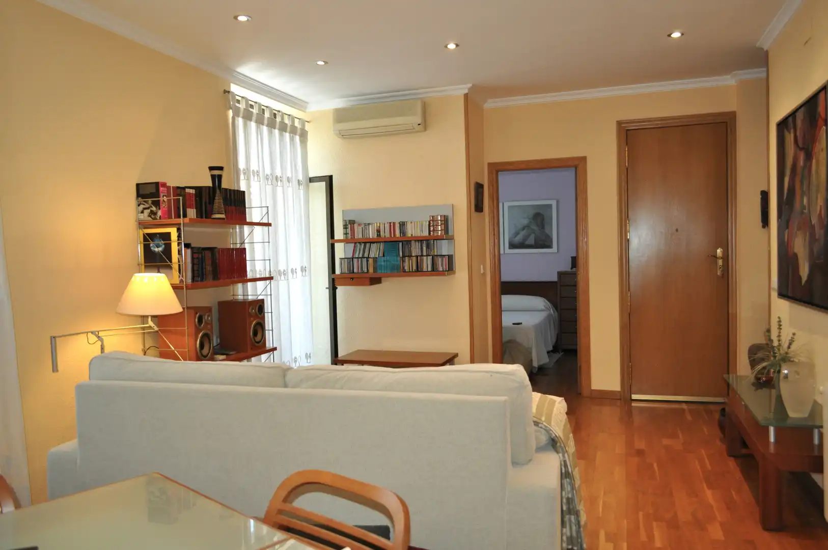 Sala de estar de Apartamento en venta en Valencia con Aire acondicionado, Calefacción y Horno
