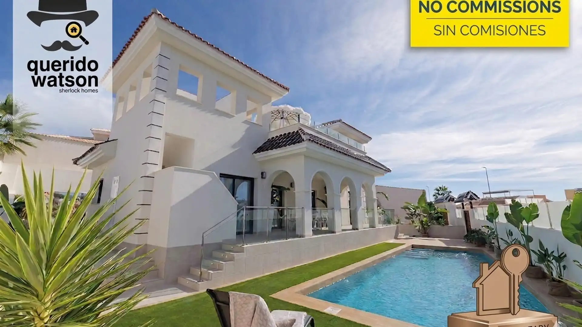 Exterior view of Houses for sale in Rojales  with Air Conditioner, Heating and Private garden