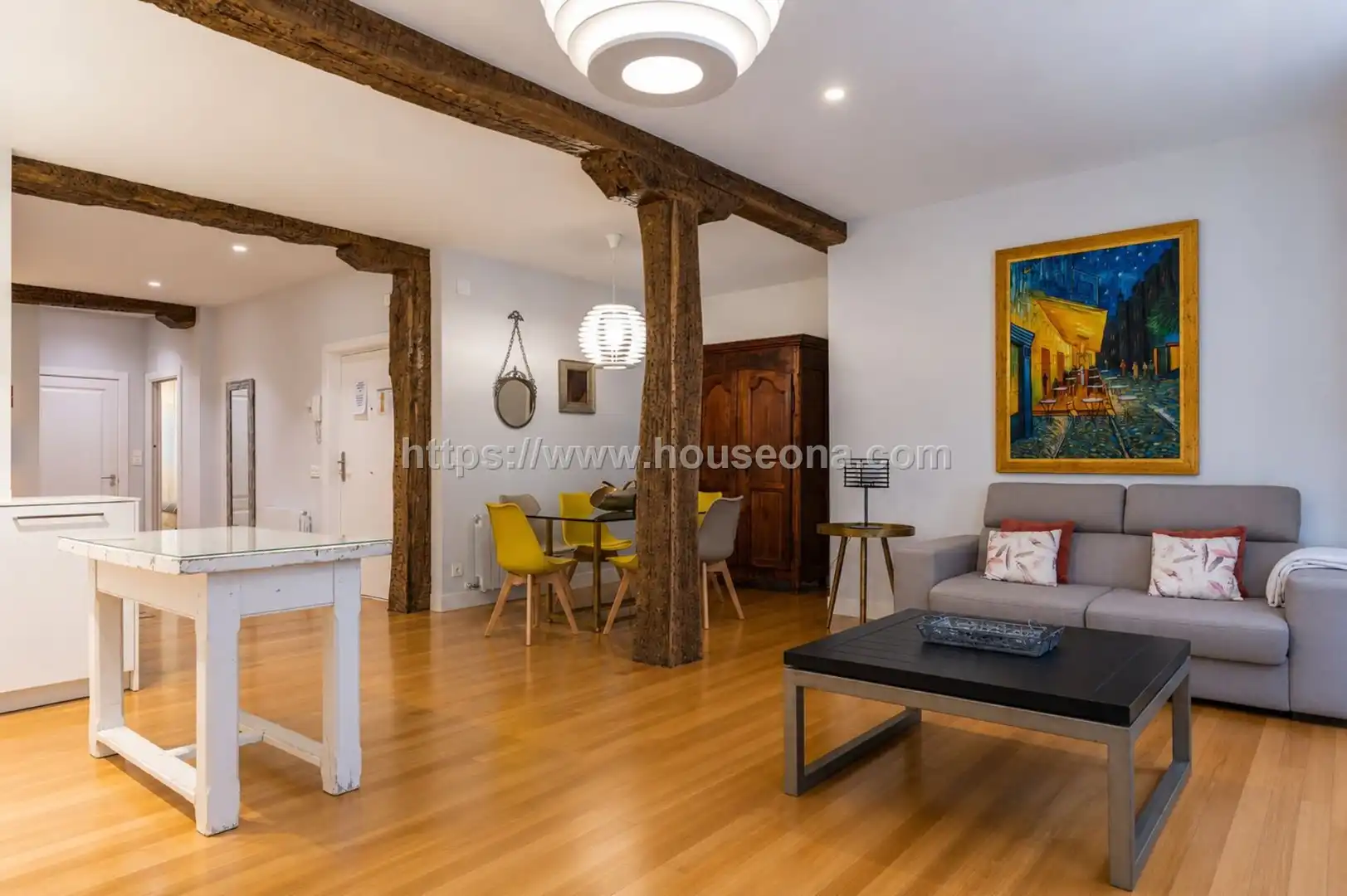 Living room of Flat for rent in Bilbao 