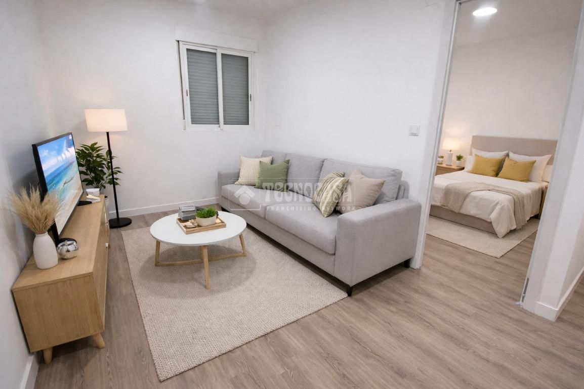 Living room of Flat for sale in  Zaragoza Capital