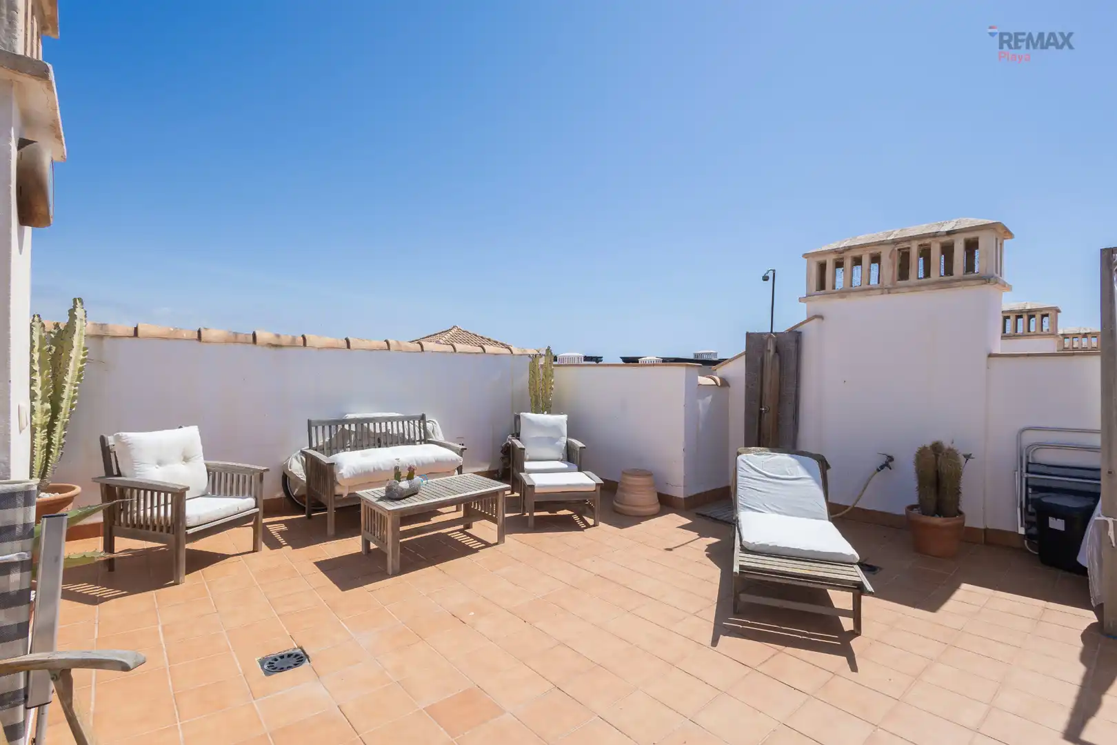 Terraza de Ático en venta en Vera con Aire acondicionado, Terraza y Piscina comunitaria