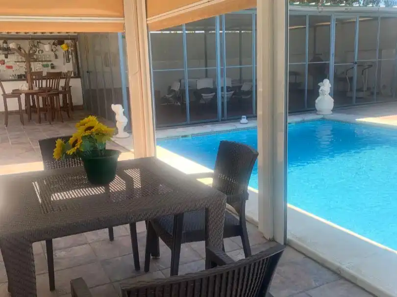 Piscina de Casa o chalet en venta en Carmona con Aire acondicionado, Calefacción y Jardín privado