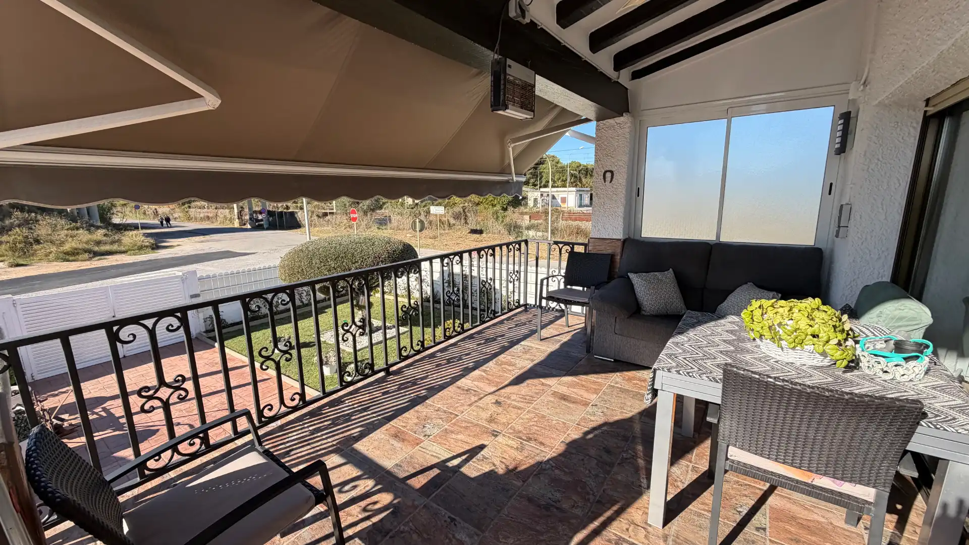 Terrassa de Casa o xalet en venda en Creixell amb Aire condicionat, Jardí privat i Terrassa