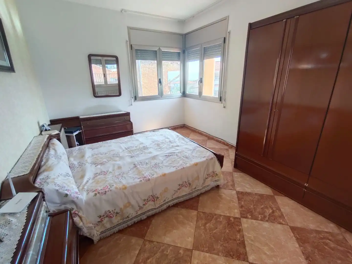 Bedroom of Houses for sale in Lanteira  with Heating, Terrace and Furnished