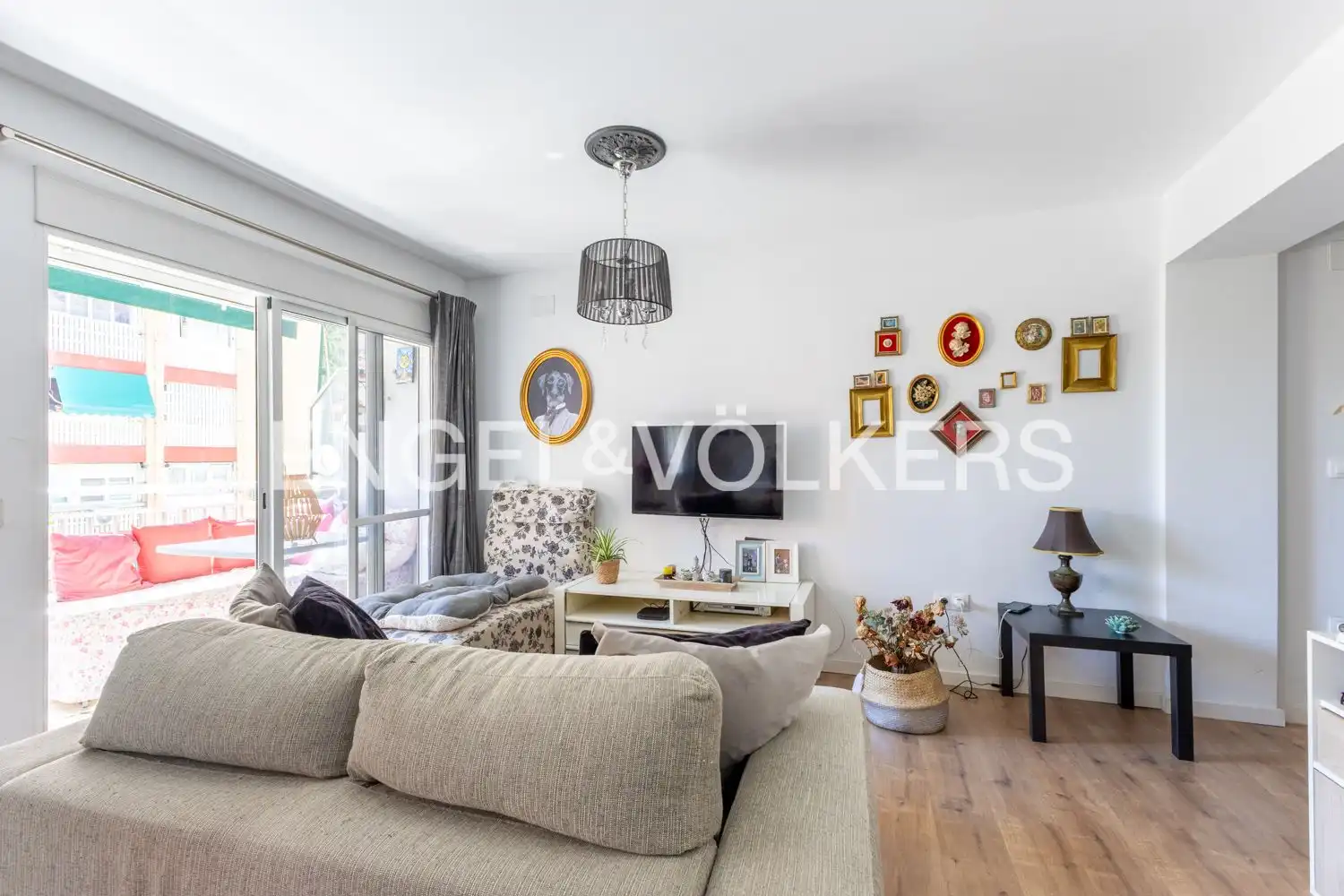 Wohnzimmer von Wohnung zum Verkauf in Valencia mit Klimaanlage, Heizung und Abstellraum