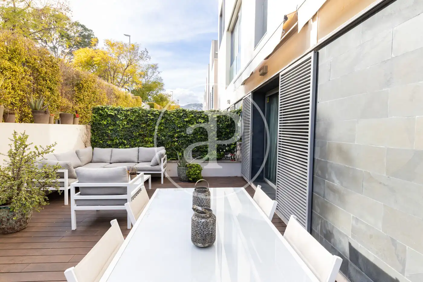 Terrace of Flat for sale in  Palma de Mallorca  with Air Conditioner, Heating and Private garden