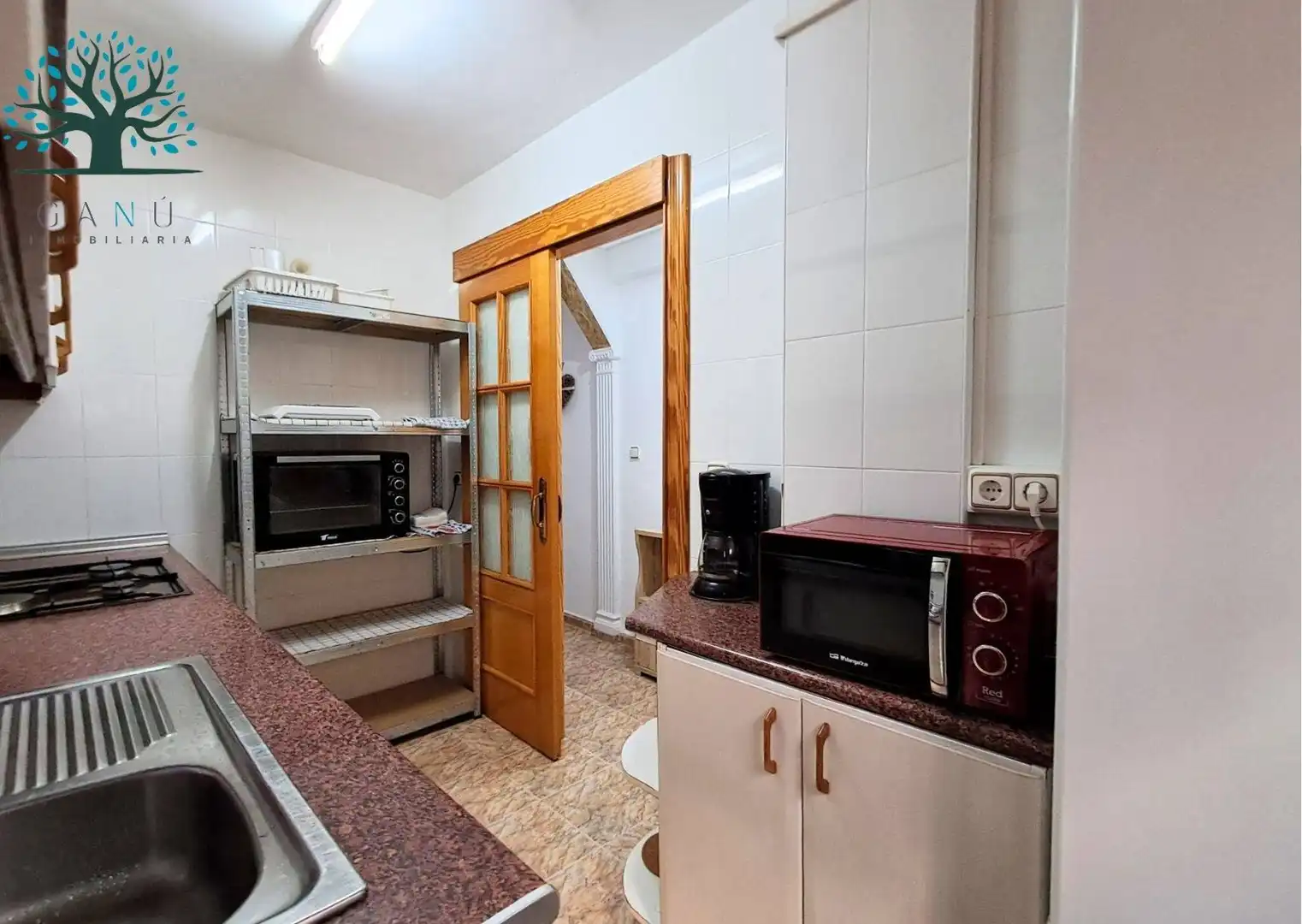 Kitchen of Apartments for sale in Mazarrón  with Terrace and Furnished