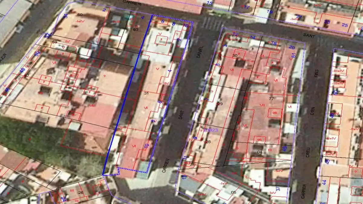 Vista exterior de Pis en venda en Mataró