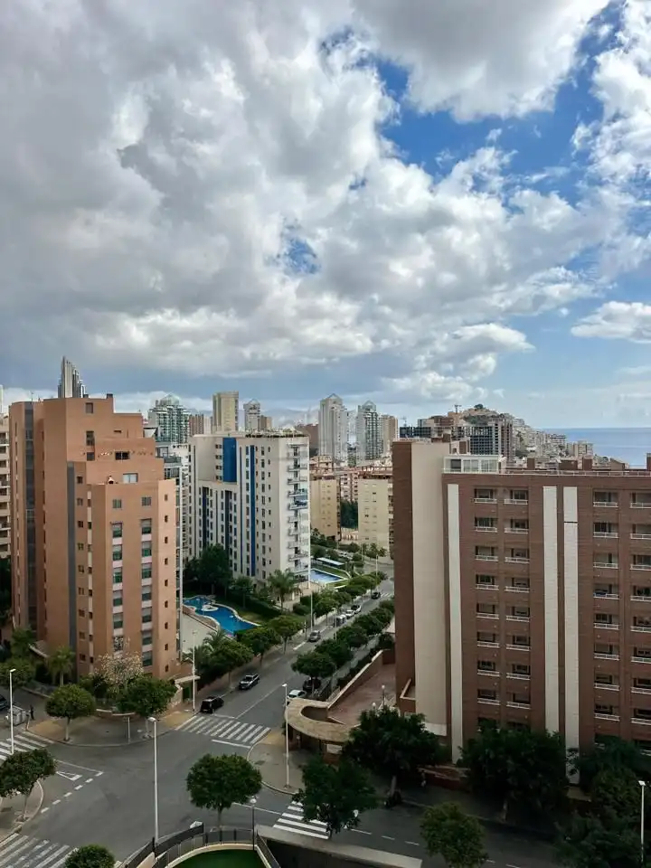 Vista exterior de Dúplex en venta en Villajoyosa / La Vila Joiosa con Aire acondicionado y Amueblado