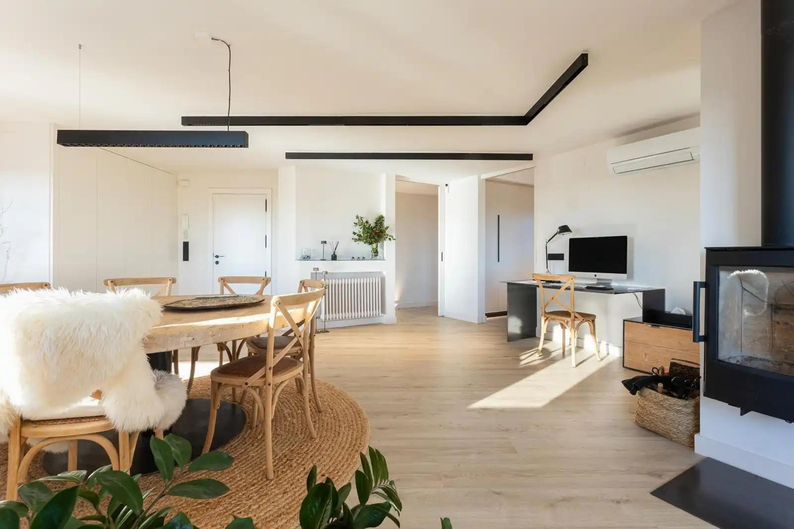 Sala de estar de Ático en venta en Figueres con Terraza y Amueblado