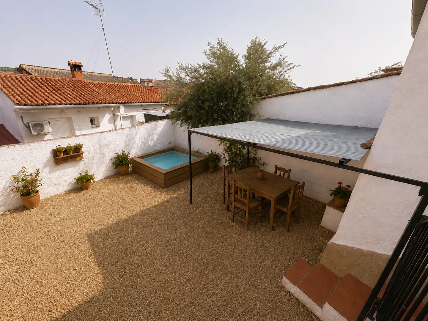 Terraza de Casa adosada en venta en Montizón con Aire acondicionado, Calefacción y Jardín privado
